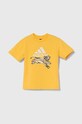 adidas tricou copii x Disney IY7699 galben AW24