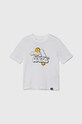 adidas t-shirt in cotone per bambini DOODLE PACK LK IZ0446 bianco AW24