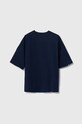 Băieți adidas Originals tricou de bumbac pentru copii IZ4549 bleumarin
