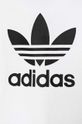 adidas Originals t-shirt bawełniany dziecięcy TREFOIL TEE biały JE0516