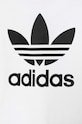 Детска памучна тениска adidas Originals TREFOIL TEE бял JE0516