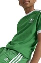 adidas Originals tricou de bumbac pentru copii 3STRIPES TEE verde IY7431