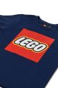 Chłopiec Lego t-shirt bawełniany dziecięcy LWTANO 631 12011363 granatowy