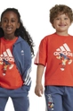 adidas t-shirt dziecięcy x Disney, LK DY MM T z elastanem pomarańczowy IV9631