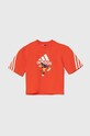 adidas tricou copii x Disney, LK DY MM T IV9631 portocaliu AW24