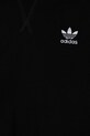 Παιδικό βαμβακερό μπλουζάκι adidas Originals TEE μαύρο IW3507