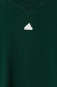 adidas t-shirt bawełniany dziecięcy U FI 3S T zielony IX3652
