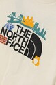 BIMBA The North Face t-shirt in cotone per bambini TRAIL MAP GRAPHIC S/S TEE NF0A89H4QLI1 beige