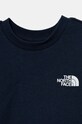 Băieți The North Face tricou de bumbac pentru copii REDBOX S/S TEE NF0A89H58K21 bleumarin