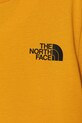 Băieți The North Face tricou de bumbac pentru copii REDBOX S/S TEE NF0A89VT56P1 galben