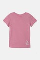 Дитяча бавовняна футболка Puma X TROLLS Tee 627376 рожевий AW24