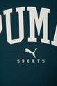 Хлопчик Дитяча бавовняна футболка Puma SQUAD Bigphic Tee 682772 бірюзовий