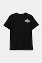 Детская хлопковая футболка Puma SQUAD Smallphic Tee хлопок чёрный 682773