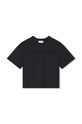 Marc Jacobs tricou de bumbac pentru copii print negru W60305.156