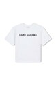 Dětské bavlněné tričko Marc Jacobs kulatý bílá W60317.114.150