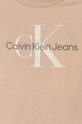 CHLAPEC Dětské tričko Calvin Klein Jeans IN0IN00001.9BYH béžová