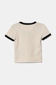 Calvin Klein Jeans t-shirt niemowlęcy IN0IN00282.9BYH beżowy AW24