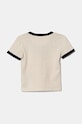 Футболка для немовлят Calvin Klein Jeans IN0IN00282.9BYH бежевий AW24