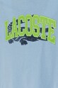 Lacoste tricou de bumbac pentru copii TJ2444 albastru AW24