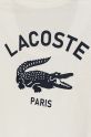 Băieți Lacoste tricou de bumbac pentru copii TJ3003 alb