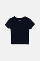 Детская хлопковая футболка Lacoste TJ3003 тёмно-синий AW24
