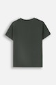 CHLAPEC Dětské bavlněné tričko Coccodrillo ZC4143201LBD zelená