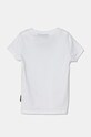 Dětské bavlněné tričko Napapijri SALIS SS 2 NP0A4GEH0021.98.128 bílá AW24