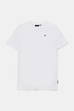 Dětské bavlněné tričko Napapijri SALIS SS 2 kulatý bílá NP0A4GEH0021.168.172