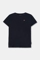 Napapijri tricou de bumbac pentru copii SALIS SS 2 uni bleumarin NP0A4GEH1761.134.164