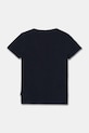 Napapijri tricou de bumbac pentru copii SALIS SS 2 NP0A4GEH1761.134.164 bleumarin AW24