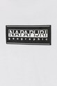 Детская хлопковая футболка Napapijri S-CHAMOIS SS NP0A4HYL0021.168.172 белый AW24
