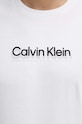 Βαμβακερό μπλουζάκι Calvin Klein K10K113118 λευκό