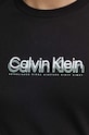 Βαμβακερό μπλουζάκι Calvin Klein K10K113118 μαύρο