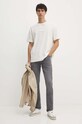Bavlněné tričko Calvin Klein Jeans J30J325645 béžová AW24