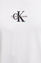 Хлопковая футболка Calvin Klein Jeans белый J30J325649