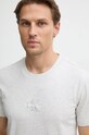 Bavlnené tričko Calvin Klein Jeans sivá J30J325649