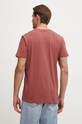 Calvin Klein Jeans t-shirt bawełniany J30J325649 bordowy SS25