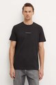 Odzież Calvin Klein Jeans t-shirt bawełniany J30J325649 czarny