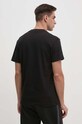 Ρούχα Βαμβακερό μπλουζάκι Calvin Klein Jeans J30J325653 μαύρο