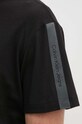Βαμβακερό μπλουζάκι Calvin Klein Jeans J30J325653 μαύρο