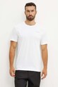 Βαμβακερό μπλουζάκι Calvin Klein Jeans J30J325679 λευκό AW24