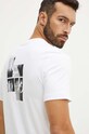 Βαμβακερό μπλουζάκι Calvin Klein Jeans λευκό J30J325679