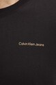 Бавовняна футболка Calvin Klein Jeans чорний J30J325679