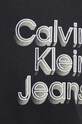 Bavlněné tričko Calvin Klein Jeans J30J325680 černá
