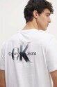 Calvin Klein Jeans t-shirt bawełniany biały J30J325683