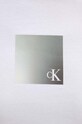 Bombažna kratka majica Calvin Klein Jeans J30J325686 bela