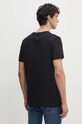 Odzież Calvin Klein Jeans t-shirt bawełniany J30J325687 czarny