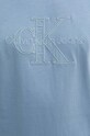 Bavlnené tričko Calvin Klein Jeans J30J325916 modrá