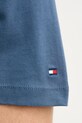Tommy Hilfiger t-shirt bawełniany MW0MW33691 niebieski