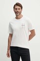 Хлопковая футболка Tommy Hilfiger бежевый MW0MW35459